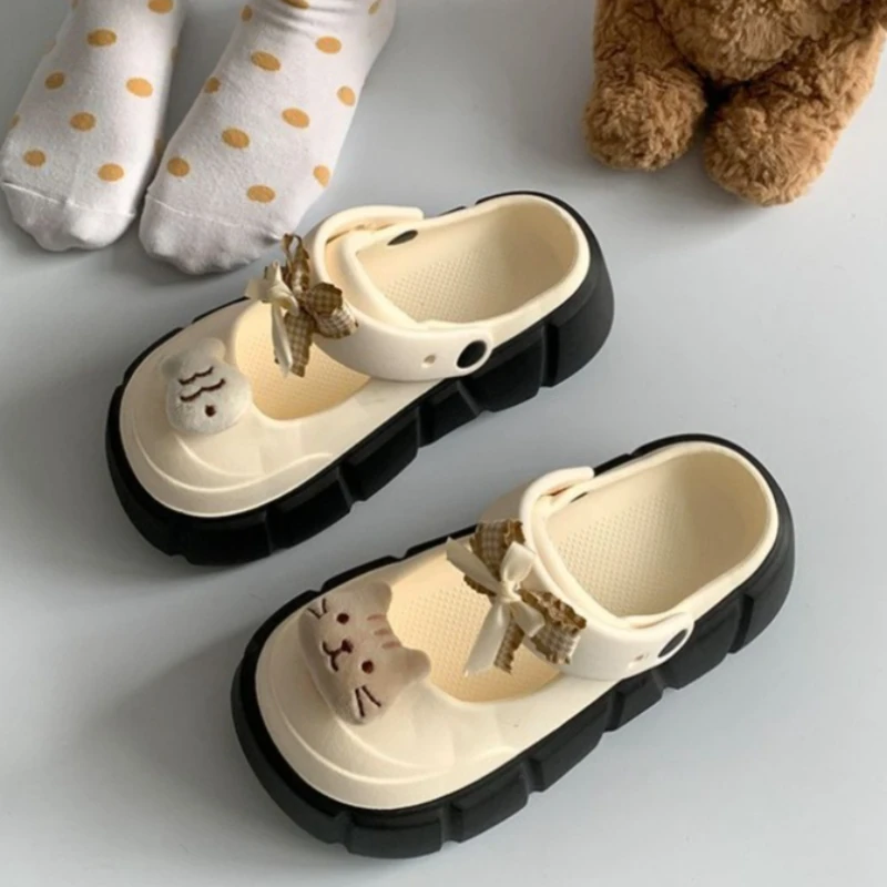 Fashion Street Cat - Neue süße DIY Katzenfisch-Mode-Clogs für Damen,