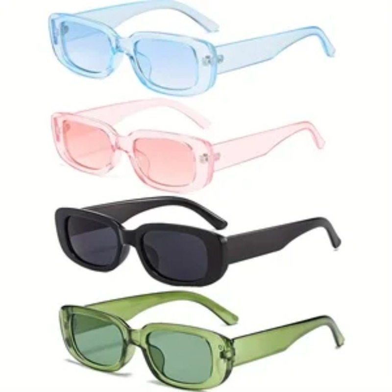 Street Fashion Brand - 1/4 Stück Neue Kleine Quadratische Sonnenbrille