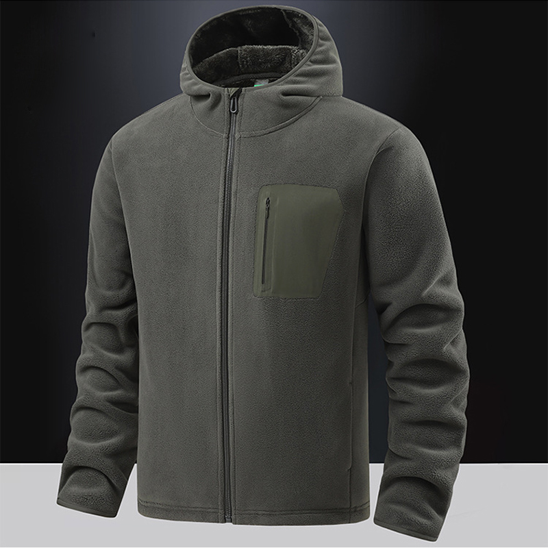 Windbreak Shell Jacket - Winter männer Polartec Fleece Jacken Mode