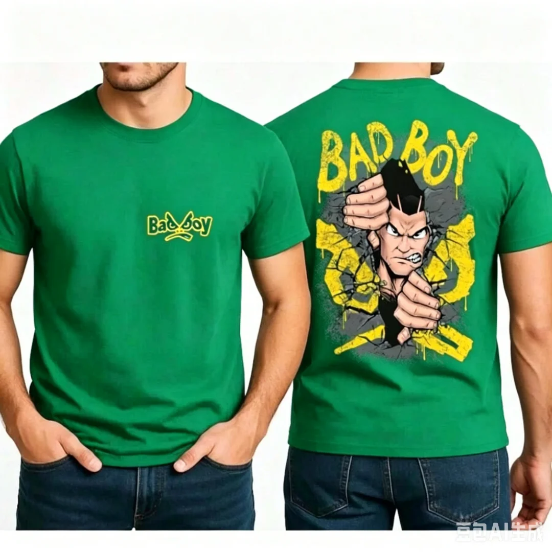 Modisches BAD BOY Crack Breakt – Street Fashion For Boy Bewertung und Preis