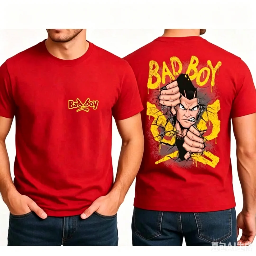 Modisches BAD BOY Crack Breakt – Street Fashion For Boy Bewertung und Preis