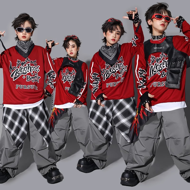 Jungen K-Pop Sweatshirt Mode W – Street Fashion For Boy Bewertung und Preis