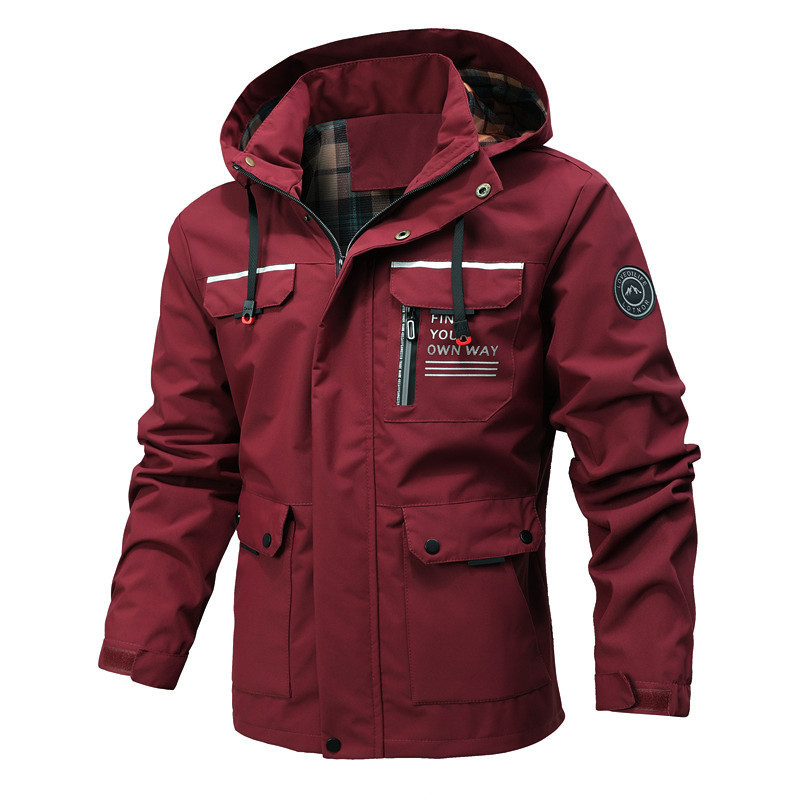 Herbst Herren Windbreaker Kapu – Windbreak Shell Jacket Bewertung und Preis