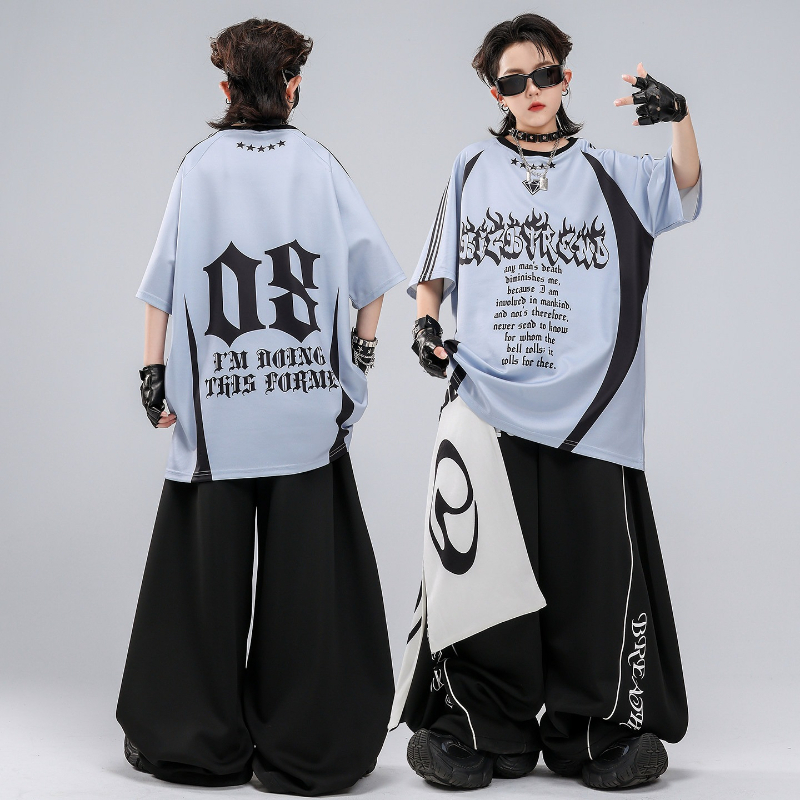 Hip-Hop K-Pop Rotes T-Shirt Ba – Street Fashion For Boy Bewertung und Preis