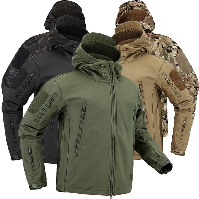 Wandern Jacken Männer Camoufla – Windbreak Shell Jacket Bewertung und Preis