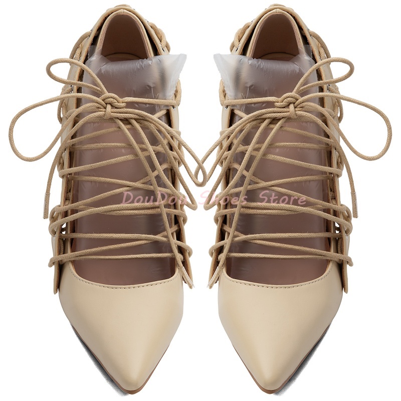 Beige Sandalen mit Kreuzriemen – Street Fashion Lady Bewertung und Preis