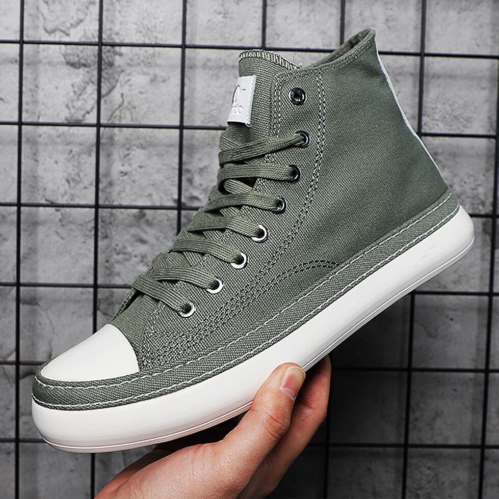 Herren High-Top Canvas-Schuhe  – Street Fashion Brand Bewertung und Preis
