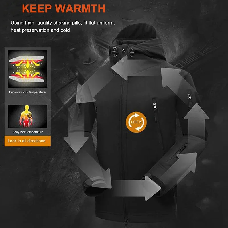 5XL 12 Farben Outdoor-Fans Win – Windbreak Shell Jacket Bewertung und Preis